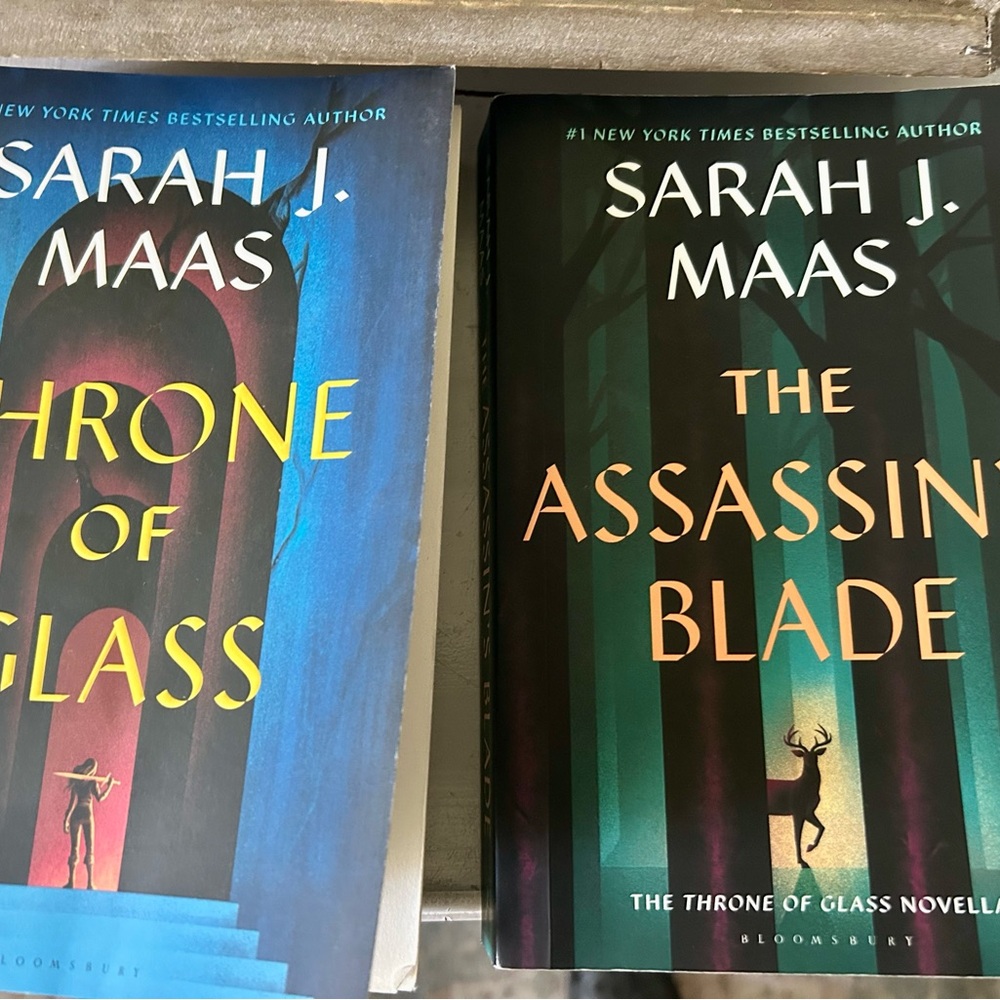 Sold Locally: Throne of Glass and The Assassin's Blade Books